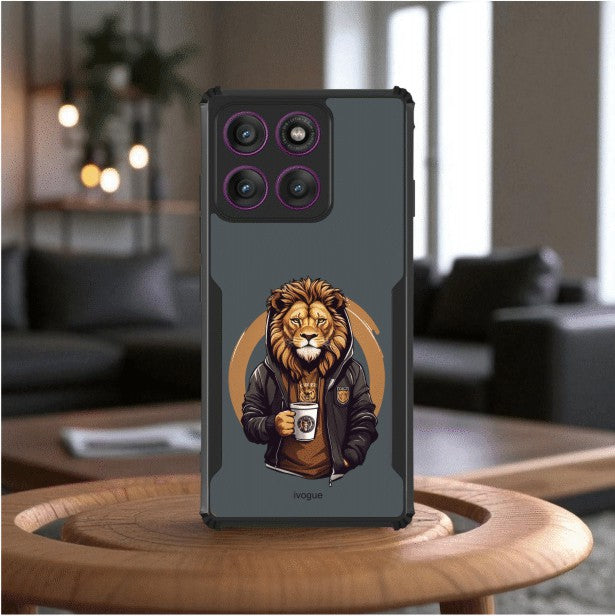 Stylish Lion Mobile Cover For Motorola Edge 60 Stylus