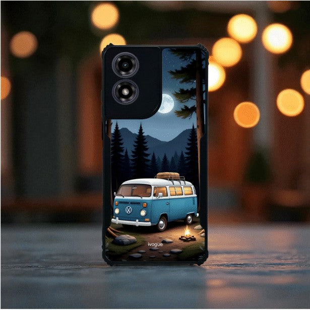Moonlight Camp Mobile Cover For Motorola G04S