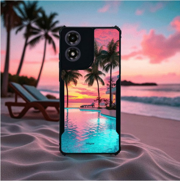Sunset Serenity Mobile Cover For Motorola G04