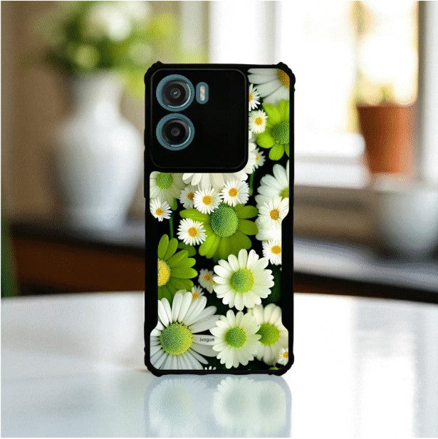 Green Harmony Mobile Cover For Motorola G05