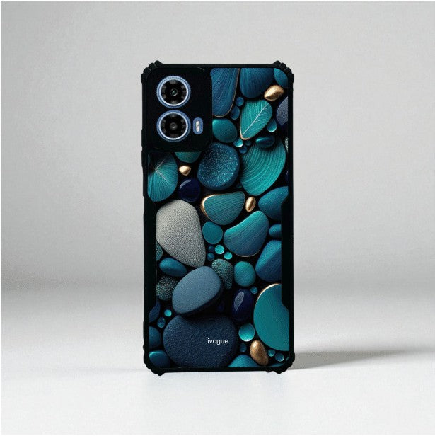 Ocean Pebbles Mobile Cover For Motorola G45