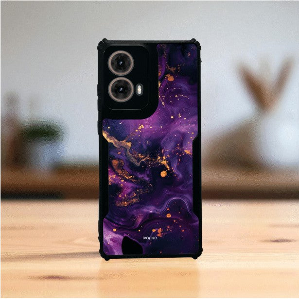 Purple Alchemy Mobile Cover For Motorola G85
