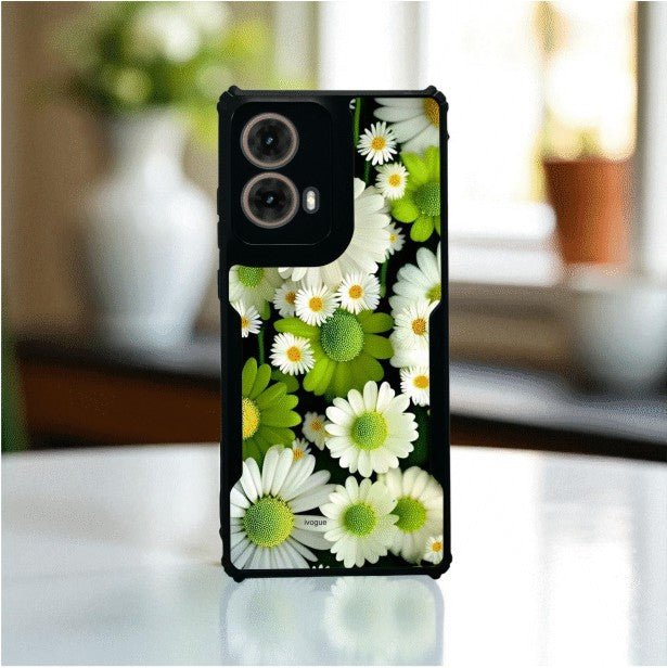 Green Harmony Mobile Cover For Motorola G85