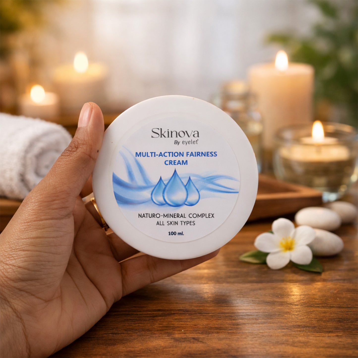 Eyelet Multi-Action Fairness Cream Hydration Suitable for All Skin Types (100gm)