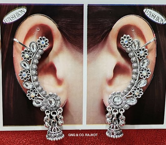 Silver Jhumka Earings