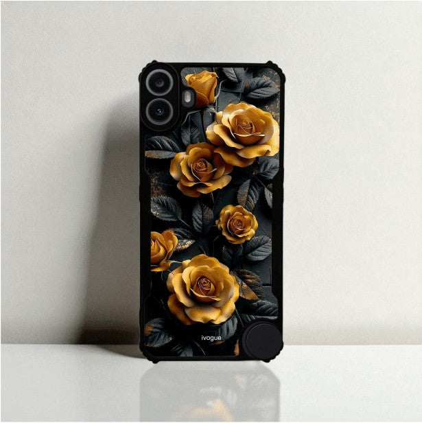 Golden Rose Mobile Cover For NOTHING CMF Phone 1