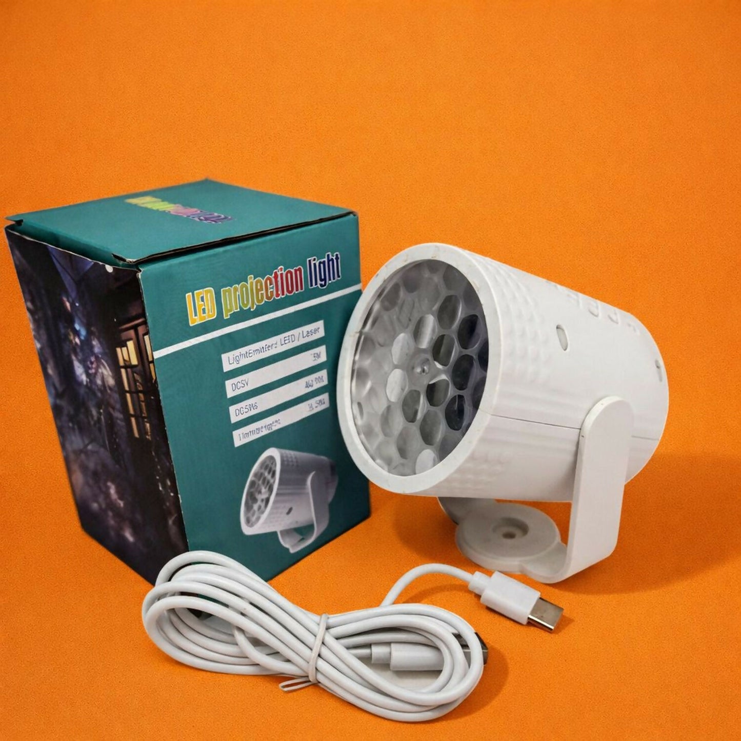 LED Projection Night Light Star Projector for Kids Room & Bedroom Decor