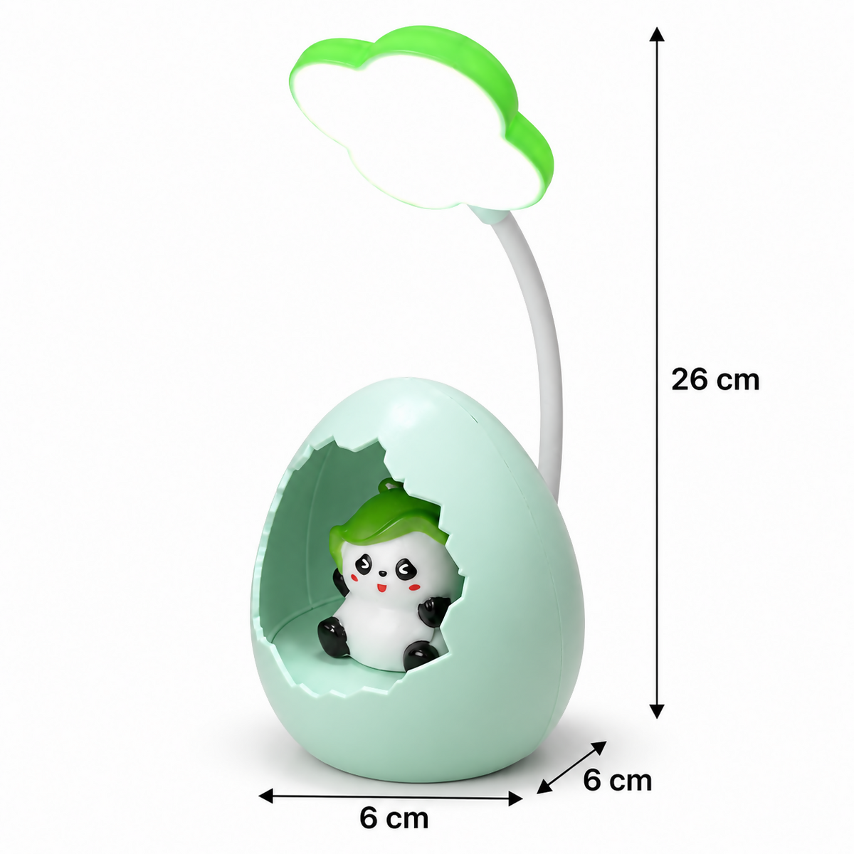 Mint Egg Panda Cloud Night Light