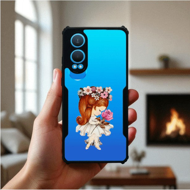 Flower Girl Mobile Cover For Oneplus Nord Ce 4 Lite
