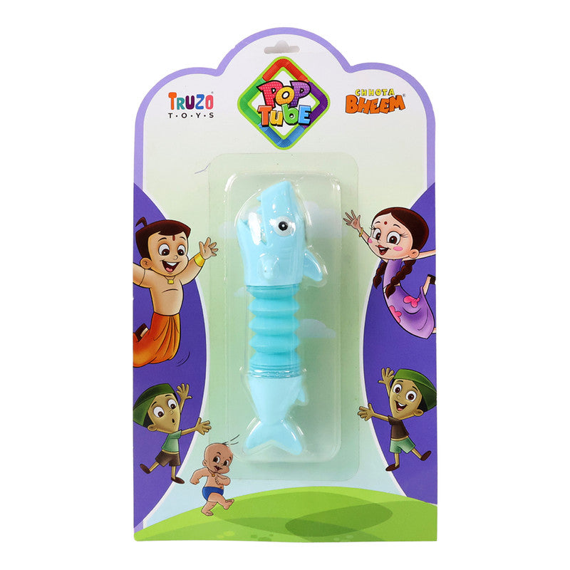 Pop Tube Shark Toy for Kids – Flexible Stretchable Animal Figure for Fun Play and Sensory Development