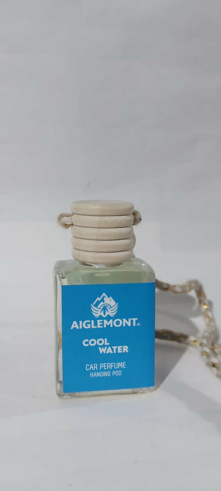 Aiglemont Cool Water Car Perfume Hanging Pod 10ml | Long-Lasting Car Air Freshener | Premium Car Interior Accessory