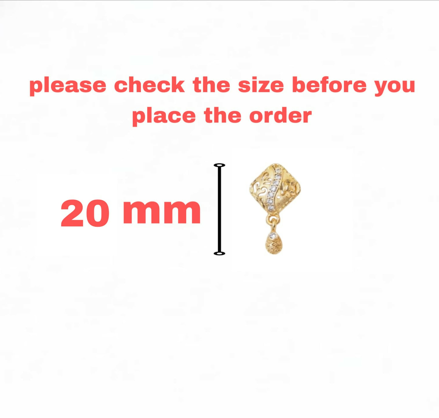 Gold Plated Daily Use Rhombus Drop Earrings with Filigree Detailing and AD