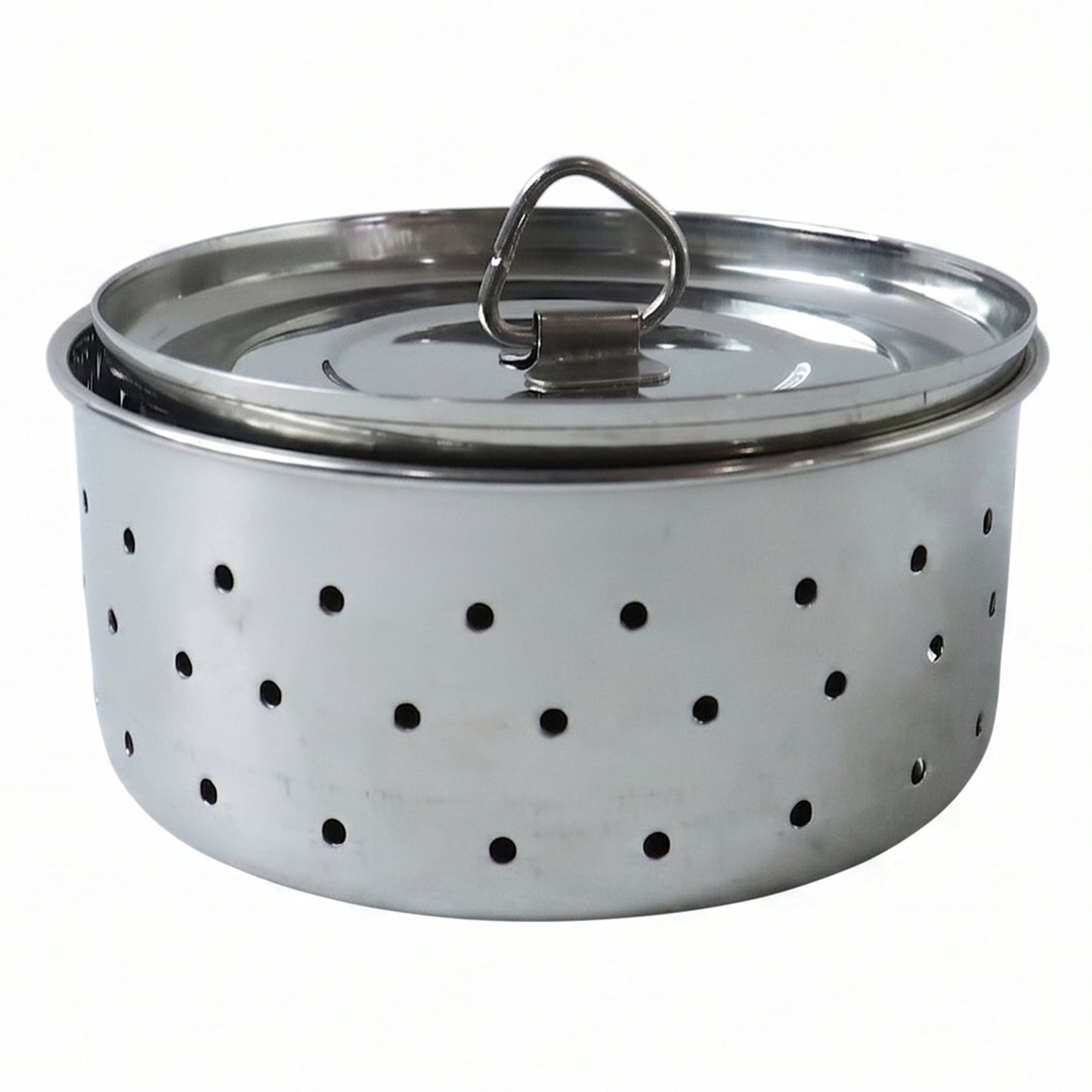 Stainless Steel Paneer Maker Mould with Lid for Cheese and Tofu Press (1 Pc)