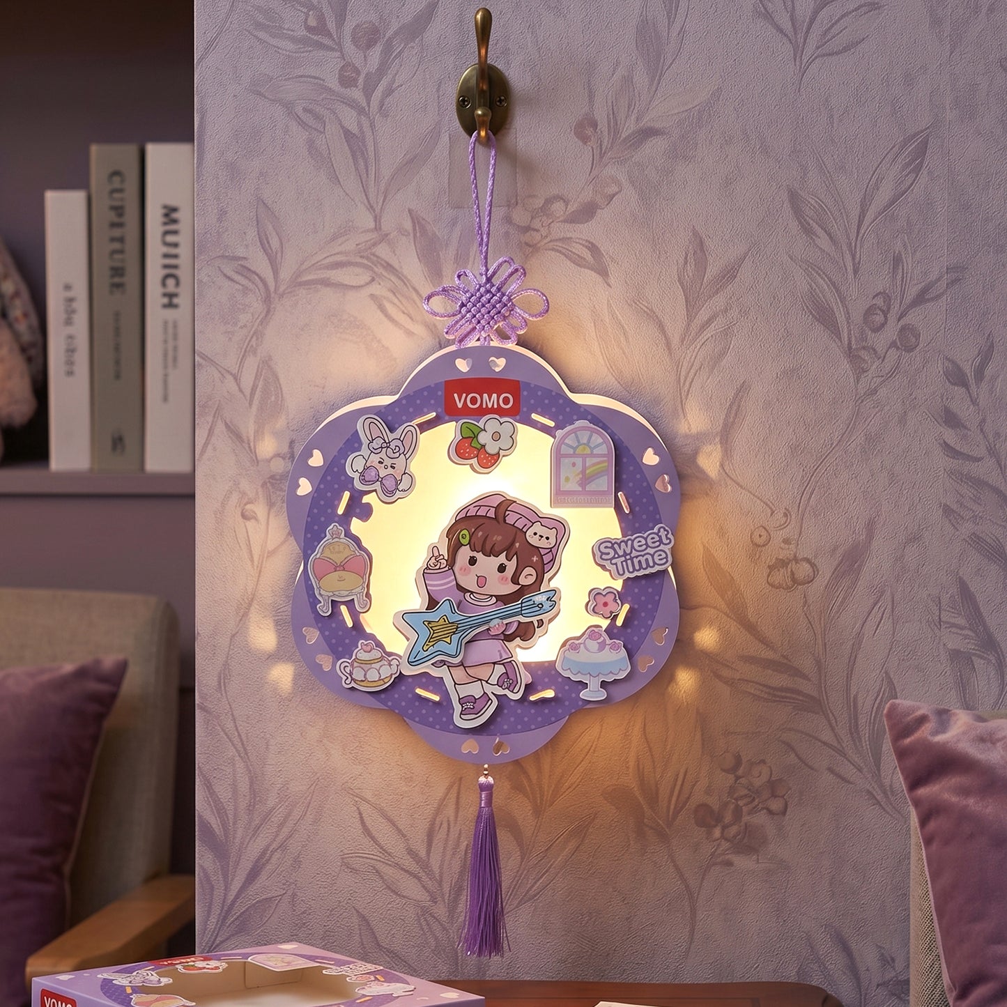 DIY Paper Lantern Craft Kit Decorative Hanging Lantern Set