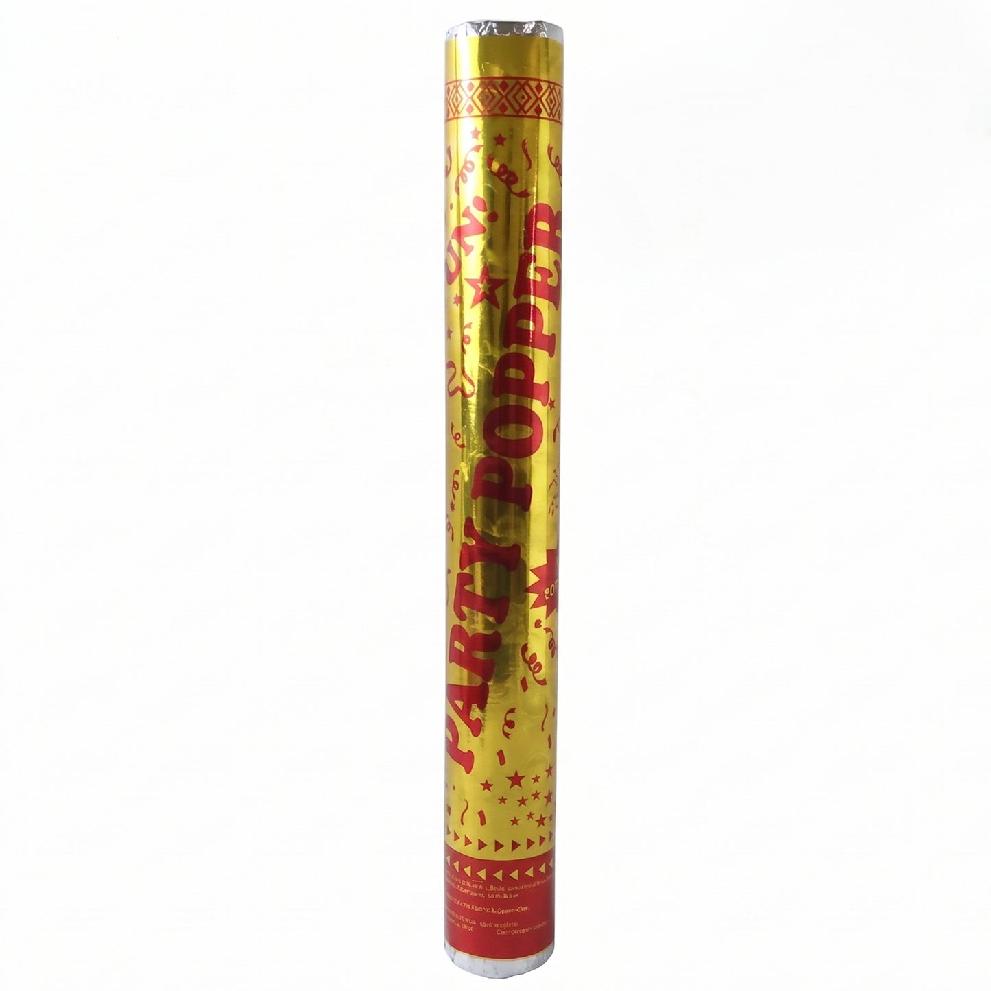 Golden Party Popper Confetti Cannon Shooter for Birthday and Celebration (1 Pc)