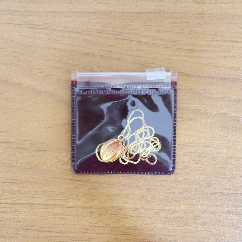 Gold-Plated Teardrop Pendant Necklace with Intricate Stone Detailing