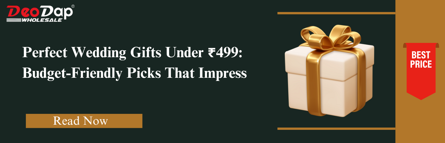 Perfect Wedding Gifts Under ₹499: Budget-Friendly Picks That Impress