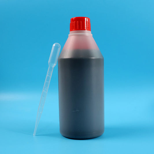 Office Mate Permanent Marker Ink Refill – Red Colour (500 ml) with Dropper