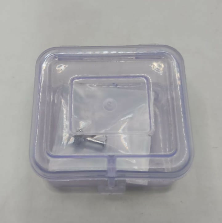 Ruby Floral Halo Nose Pin Silver plated Labret Stud Piercing for women and girls