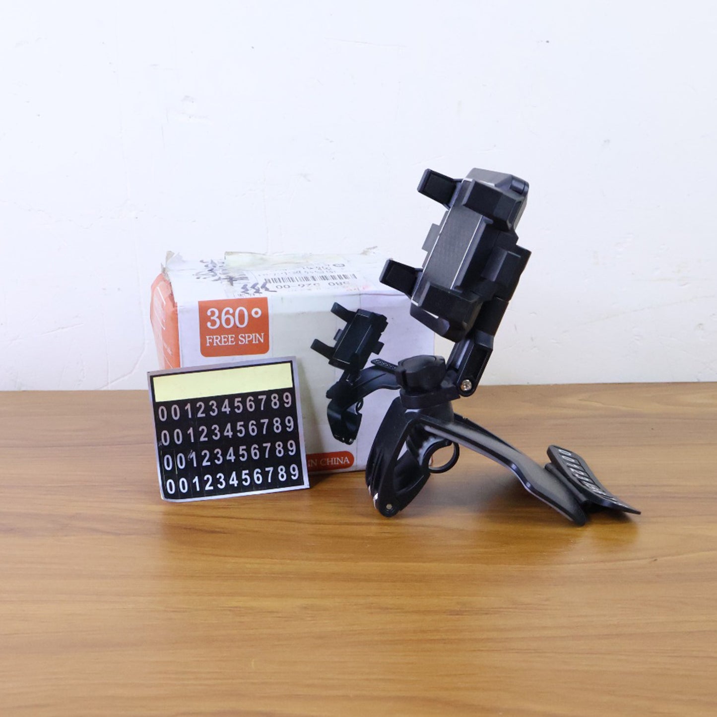 Adjustable Car Mobile Phone Holder Stand Set