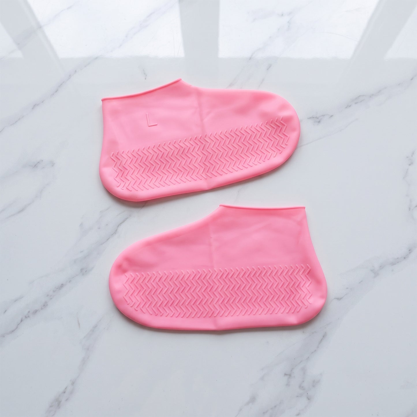 Large Size Reusable Waterproof Shoe Cover Silicone Rain Protector (1 Pair)