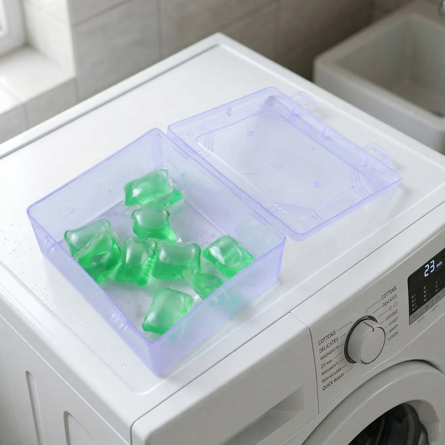 Concentrated Liquid Laundry Detergent Pods (25 Pc)