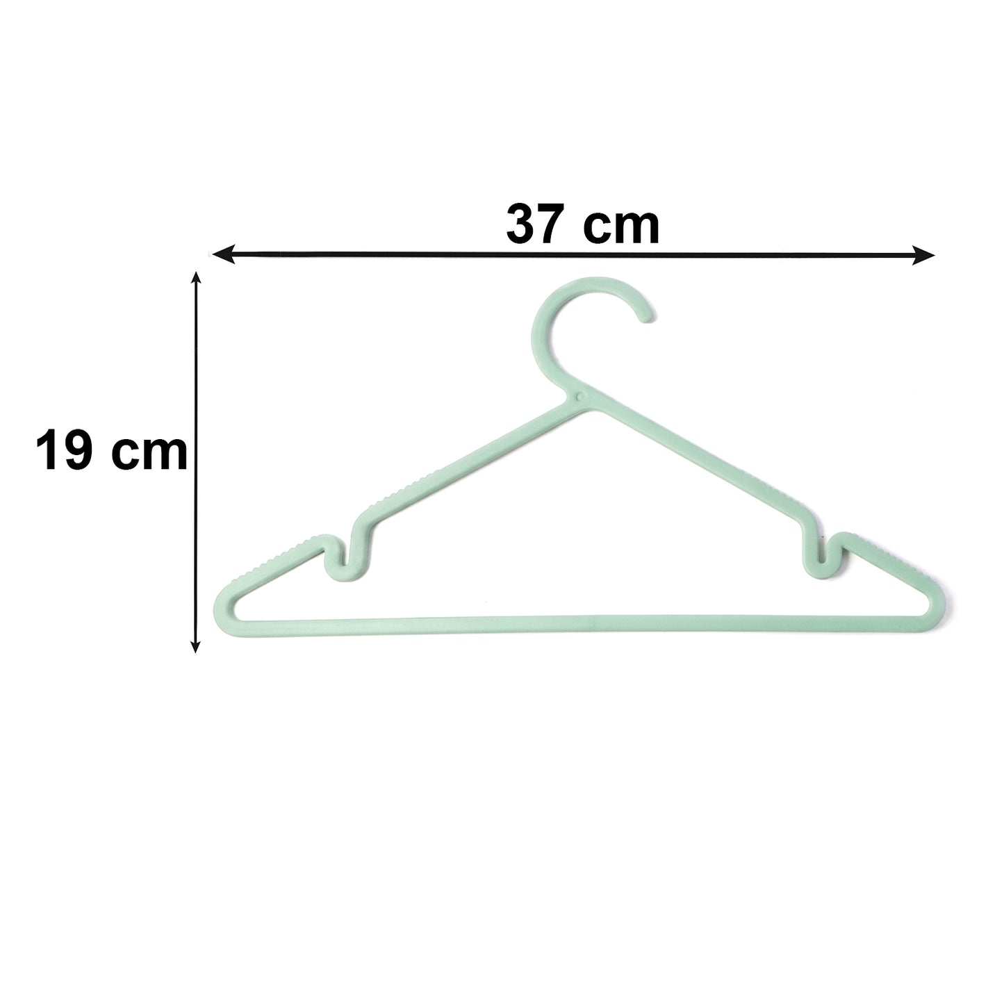 Hanger set for closet storage