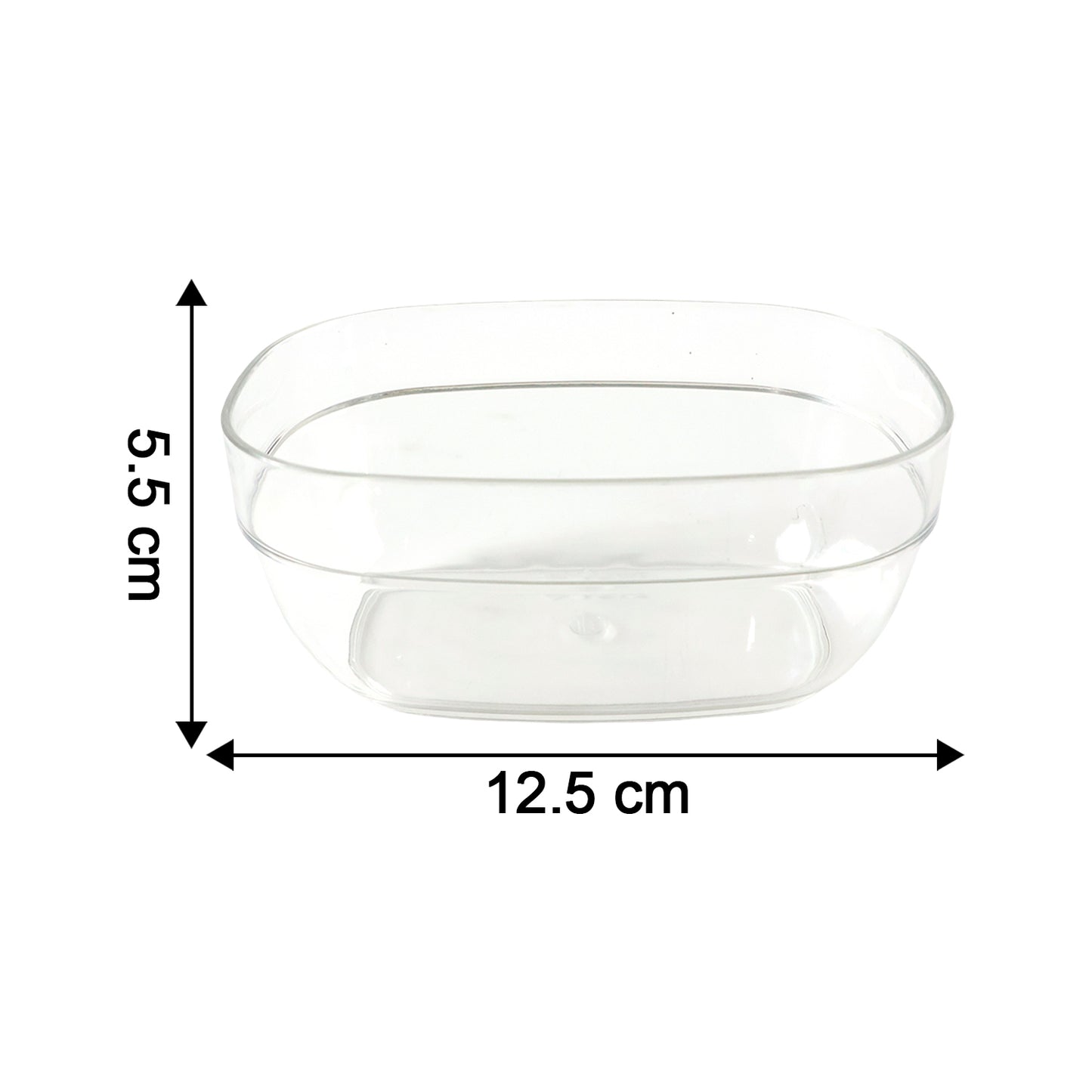 Multipurpose Transparent Serving & Storage Bowls Set (6 Pc Set)
