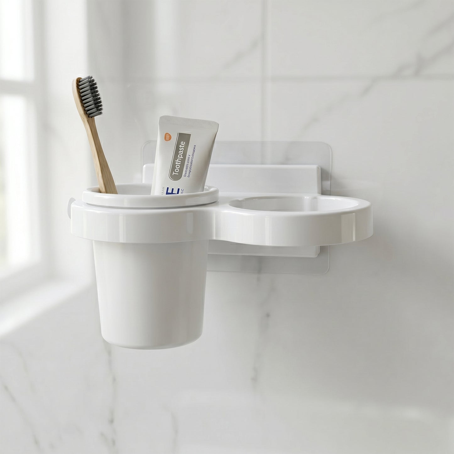 easy install wall mounted bathroom accessory set