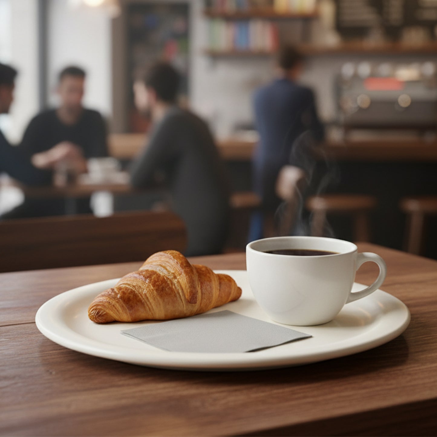 Large Round Multi-Purpose Serving Plate / Tray (1 Pc / 40 Cm)