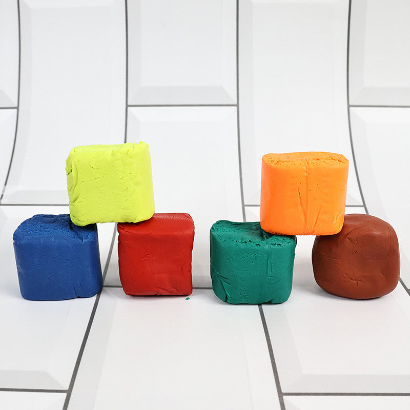 Camlin Play Dough – 6 Assorted Shades with Tools, Non-Toxic Soft Modelling Clay for Kids’ Creative Play