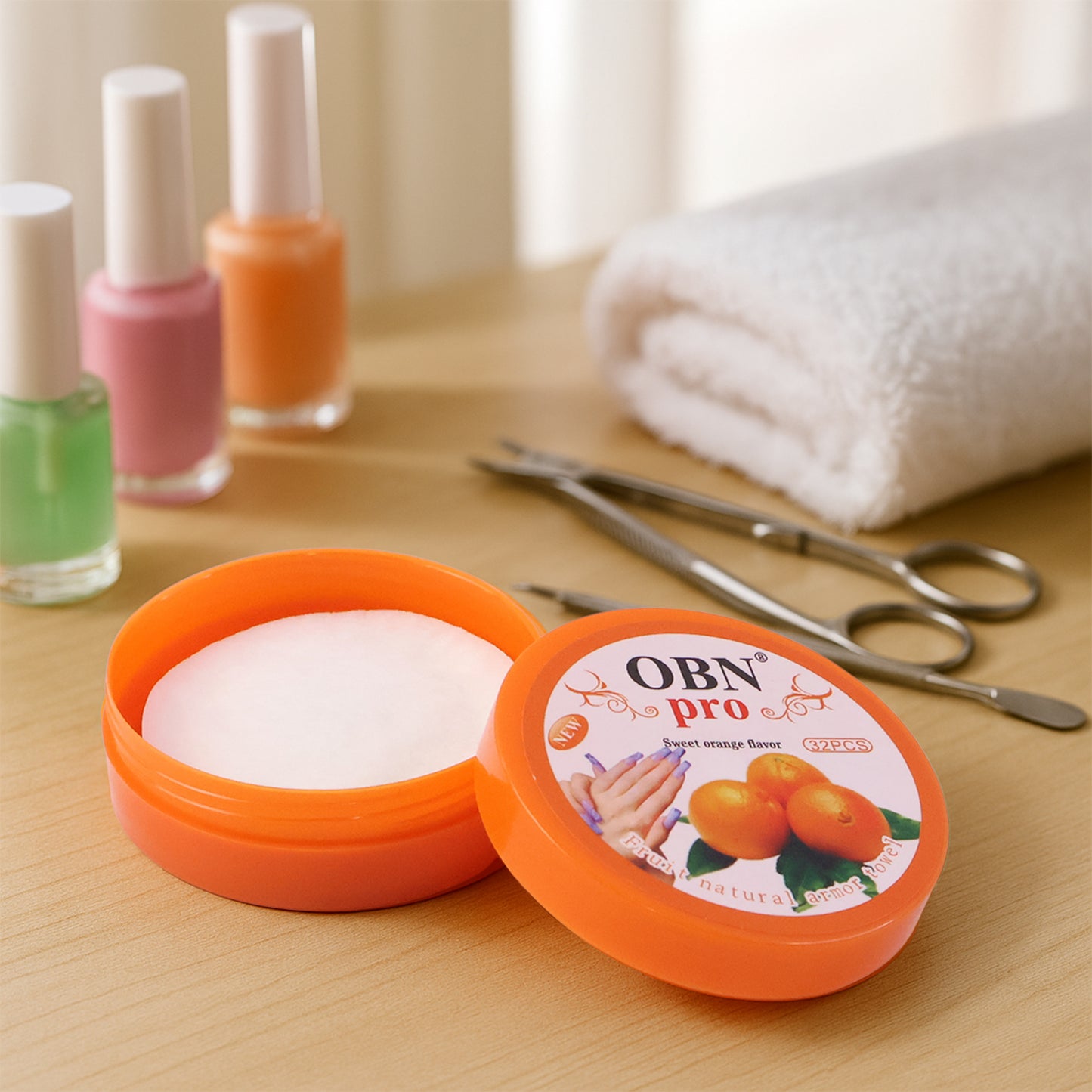 OBI Pro Nail Polish Remover Wipes (1 Pc)
