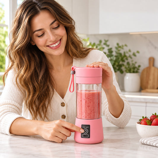 Portable USB Electric Juicer – 6-Blade Blender & Shaker | Chef’s Embrace