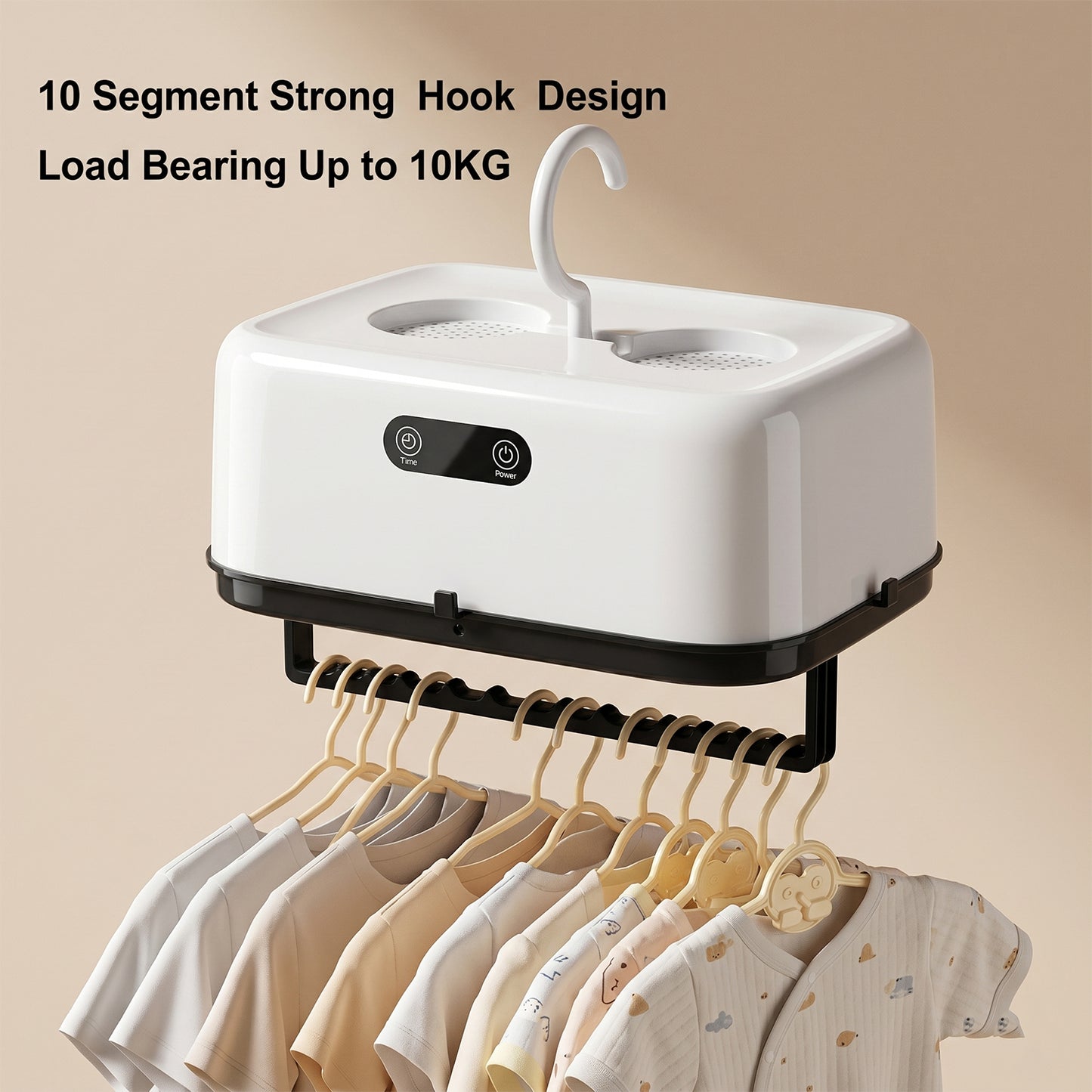 Portable Electric Clothes Dryer (1 Pc)