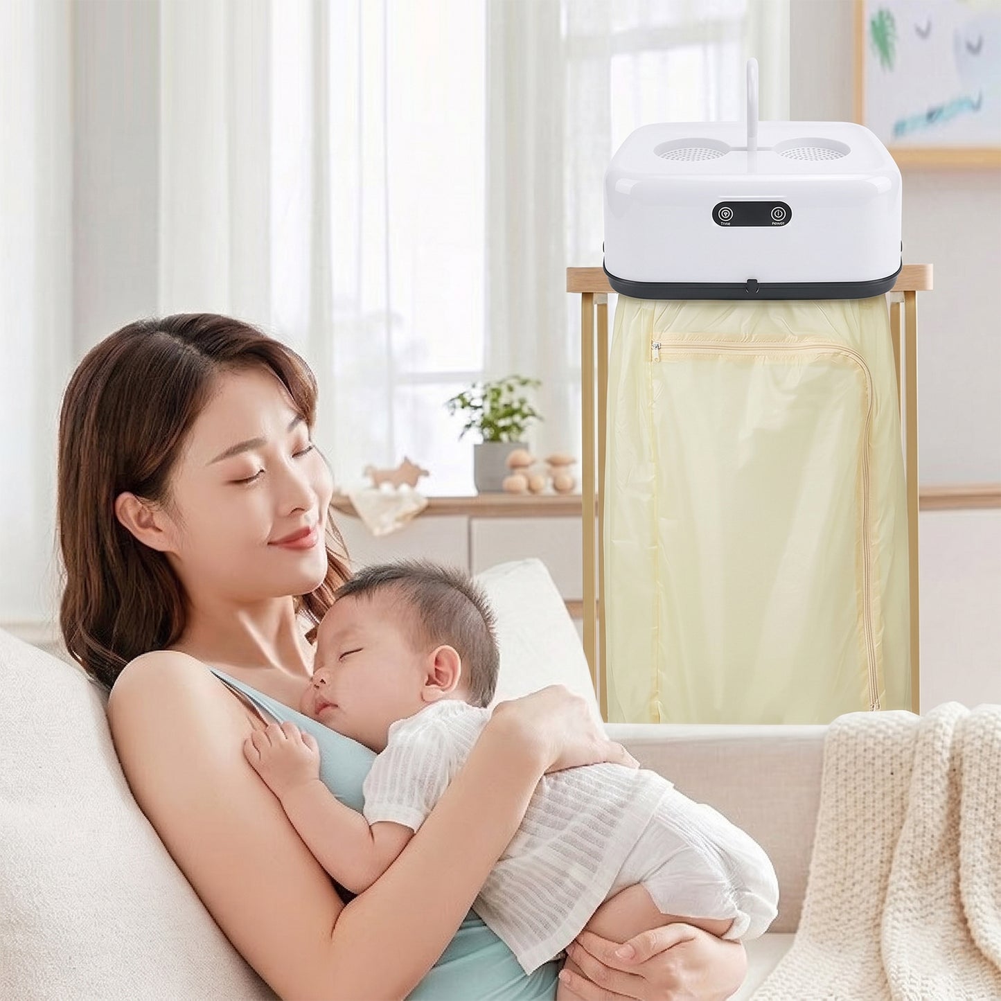 Portable Electric Clothes Dryer (1 Pc)