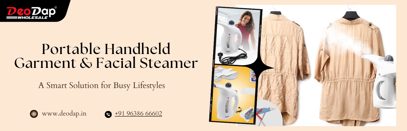 Portable Handheld Garment & Facial Steamer: A Smart Solution for Busy Lifestyles