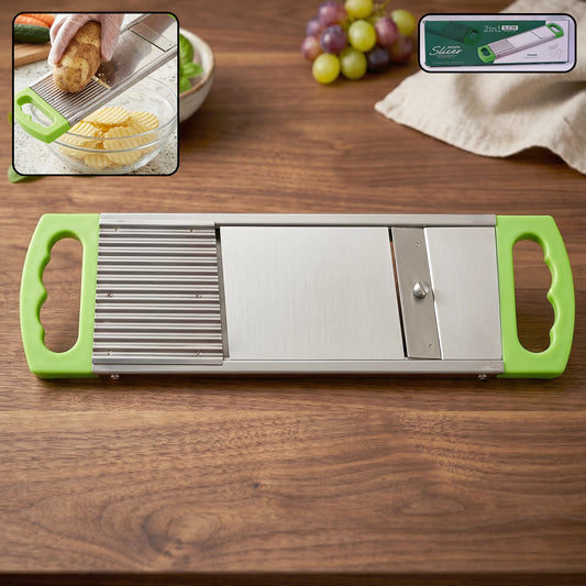 2 in 1 Potato Slicer used in all kinds of household kitchen