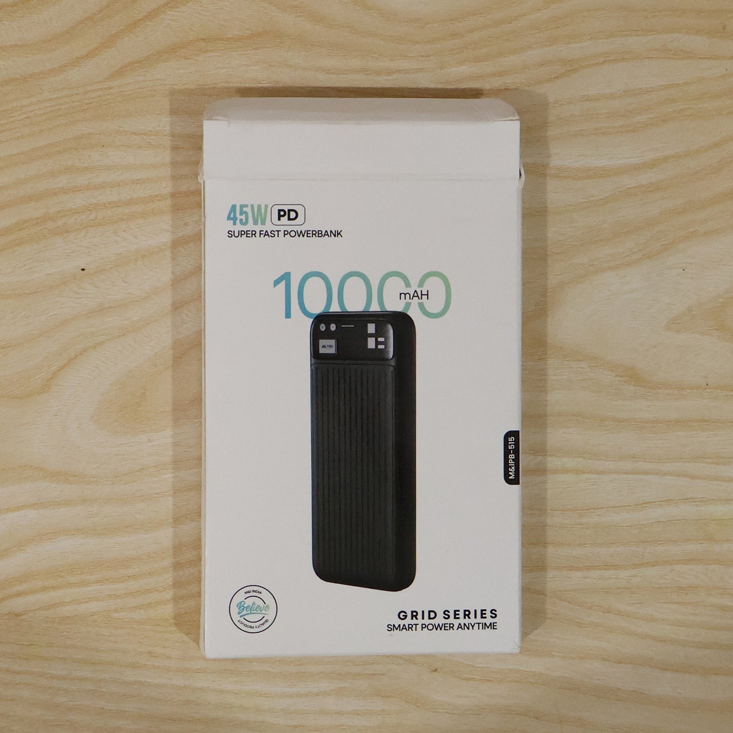 Power Bank, Powerbank – Fast Charging with Digital Display for Multiple Devices