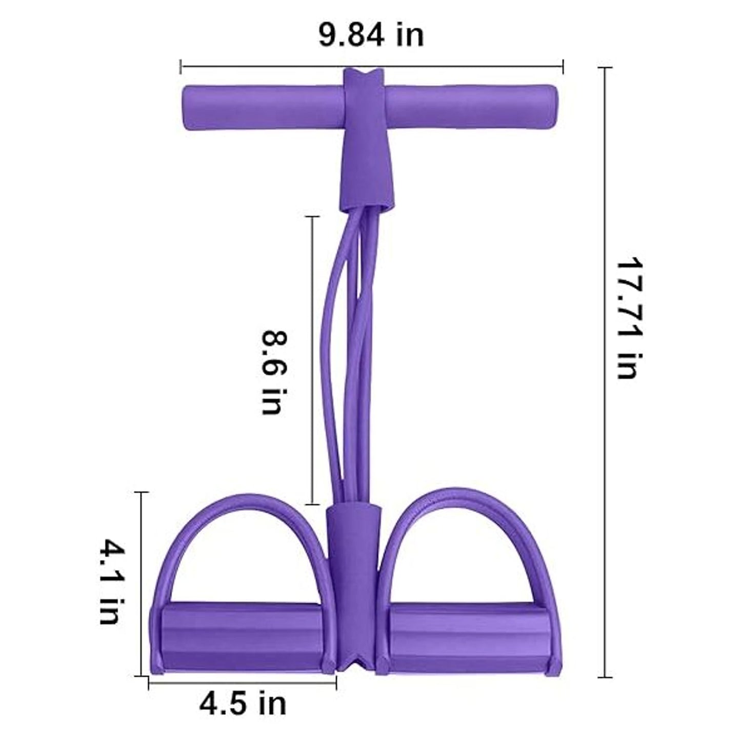 Resistance exerciser size chart image