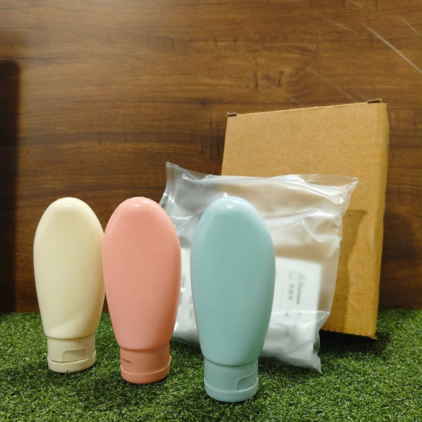 Travel Bottle for toiletries Shampoo set of 3 pc