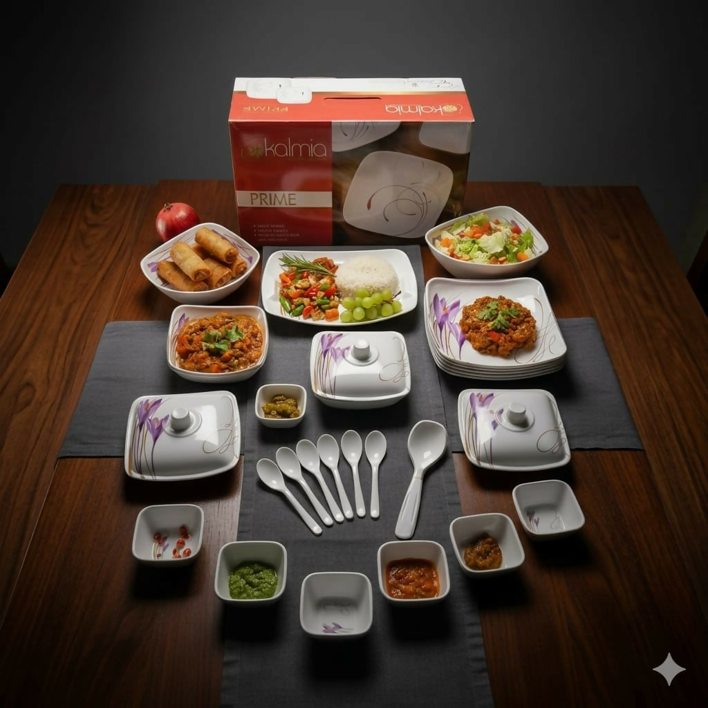 Serving spoons and handis with lids from Kalmia dinner set