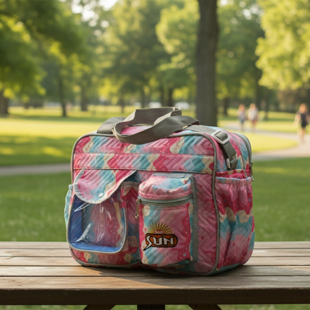 Mother Bag Diaper Bag One Shoulder Baby Bag Women Travel Handbag for Baby Nursing Mummy Maternity Printed Nappy Bag (Multicolor)