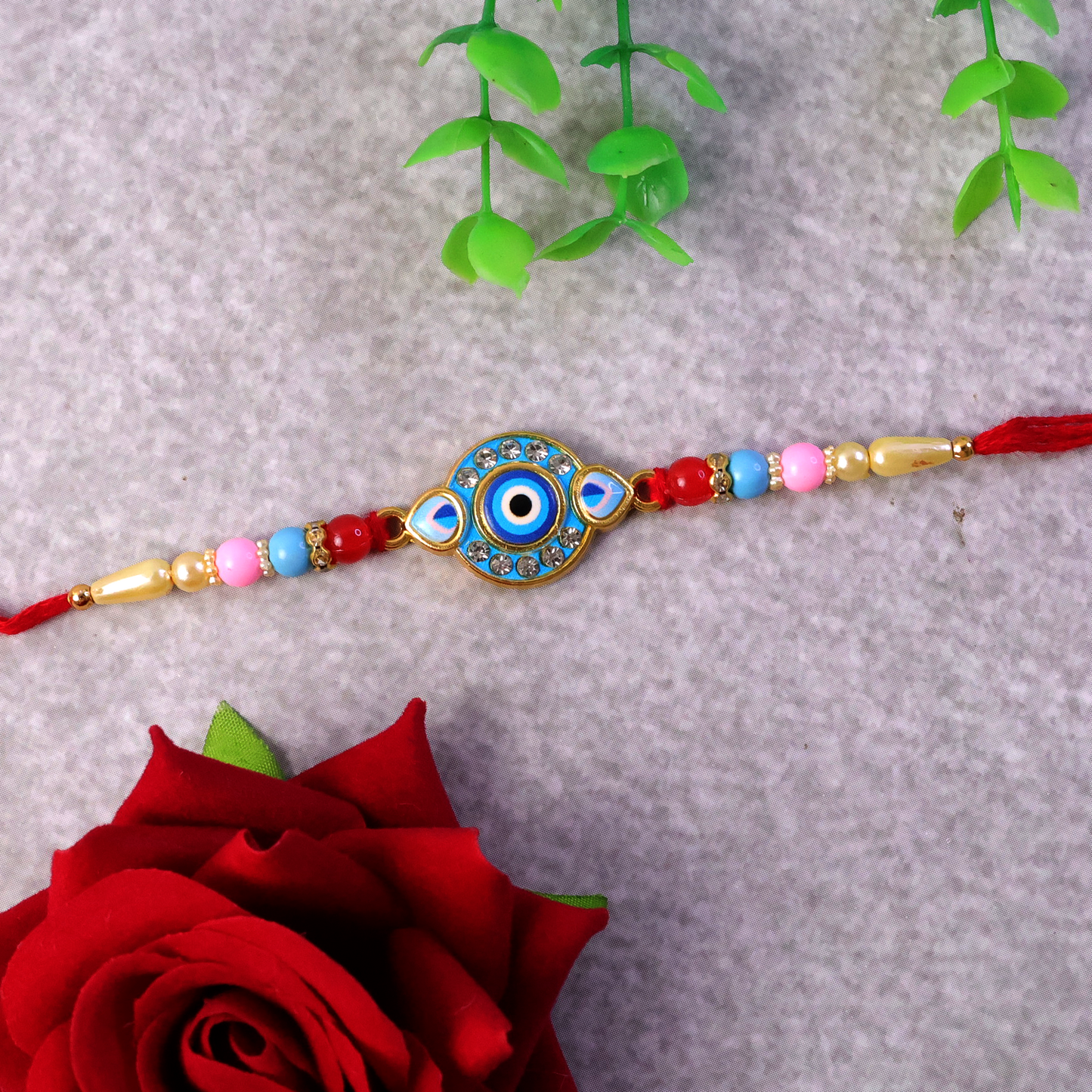 Evil Eye Designer Rakhi detailed view 2