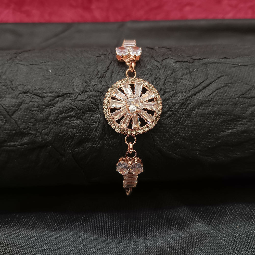 Designer AD Floral Bracelet Perfect for Gifting