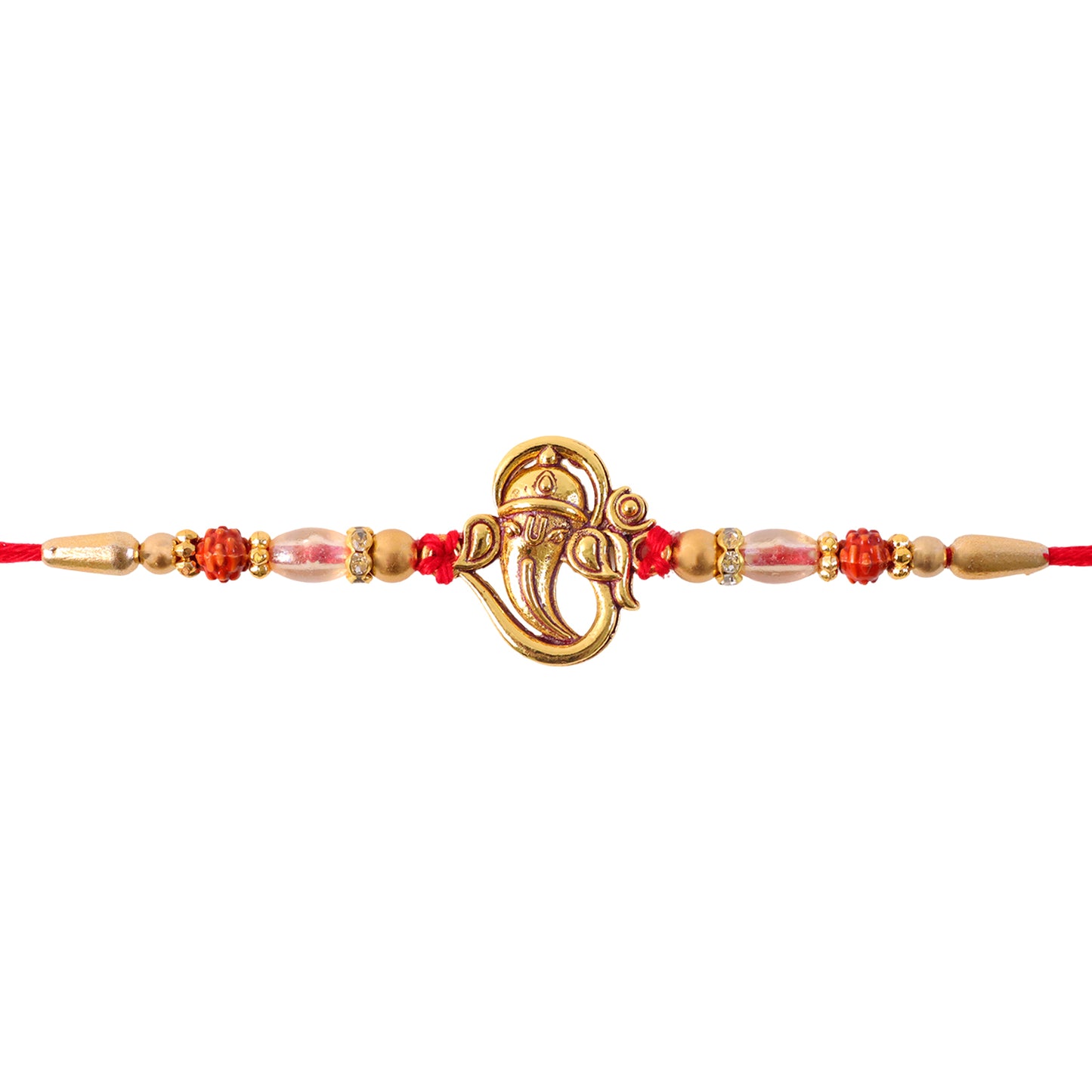 Ganesha Rakhi – Elegant and Premium Sibling Gift