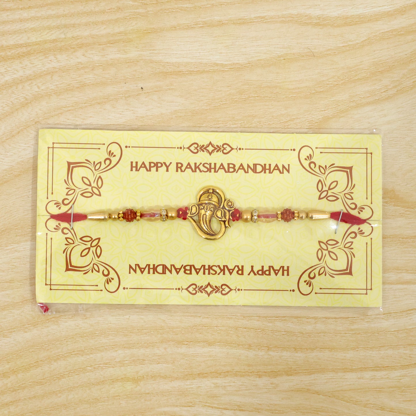 Ganesha Rakhi – Elegant and Premium Sibling Gift
