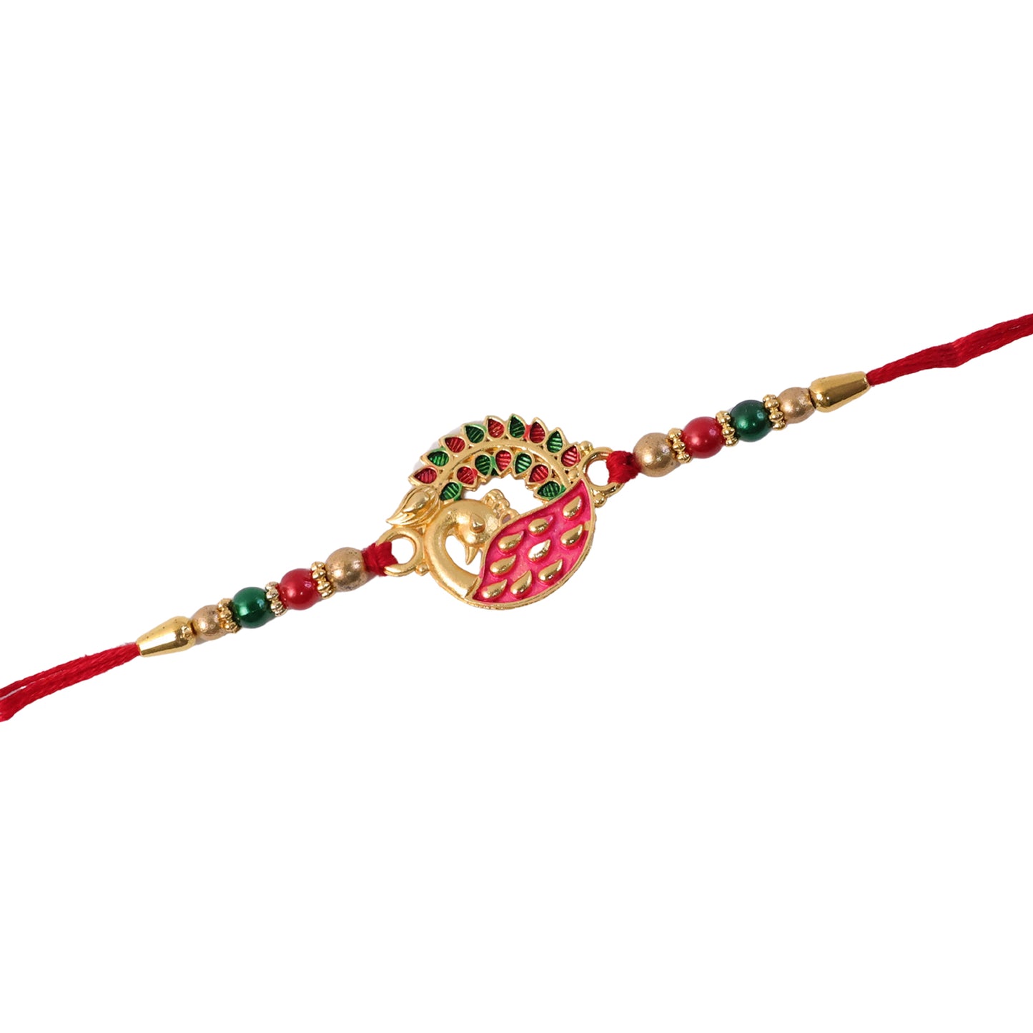 Elegant Peacock Design Rakhi (1 Pc)
