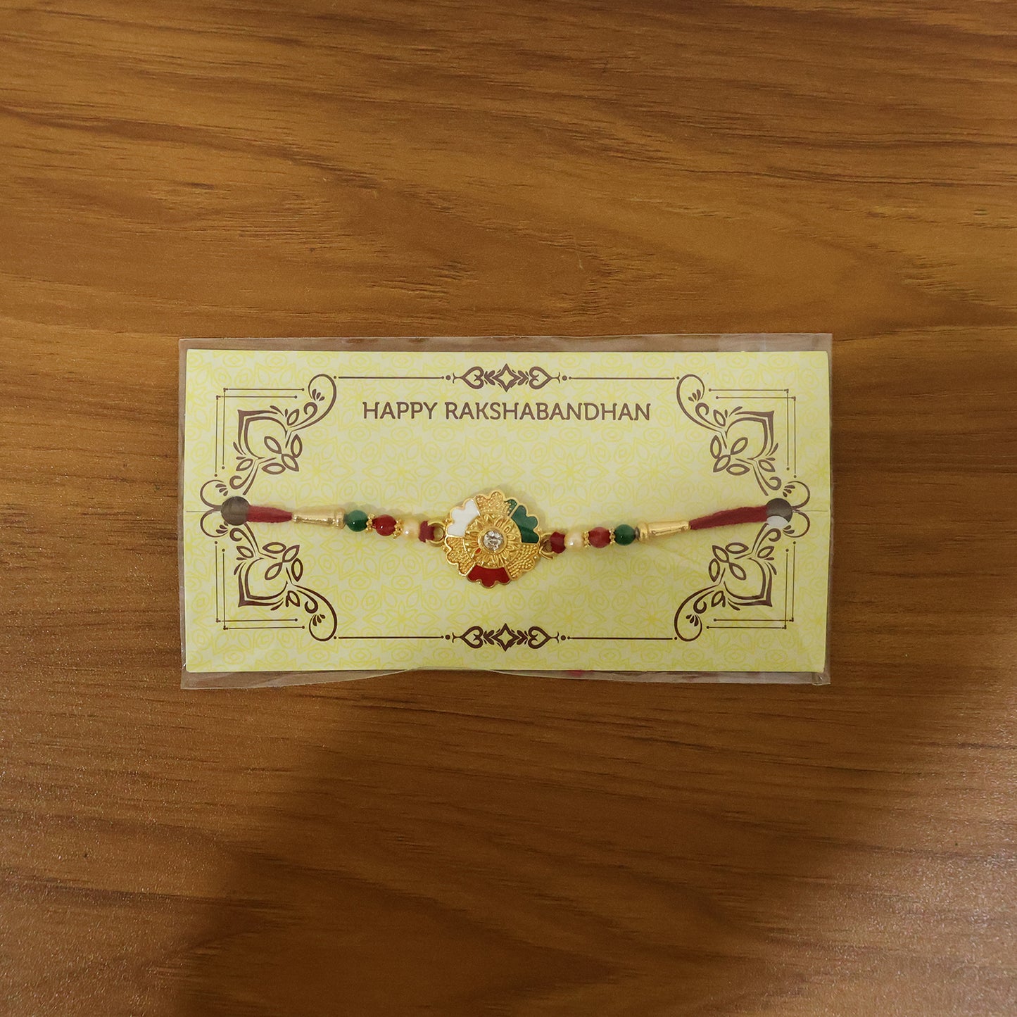 Live display of Designer Rakhi for Brother
