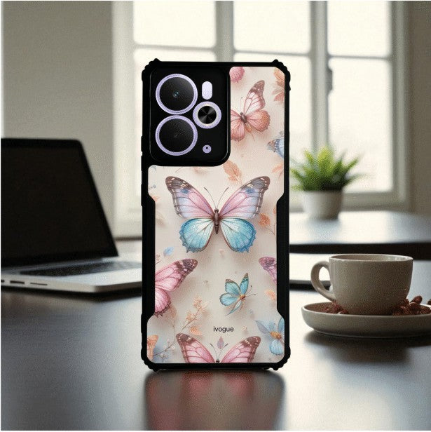 Butterfly Bloom Mobile Cover For Realme 14T
