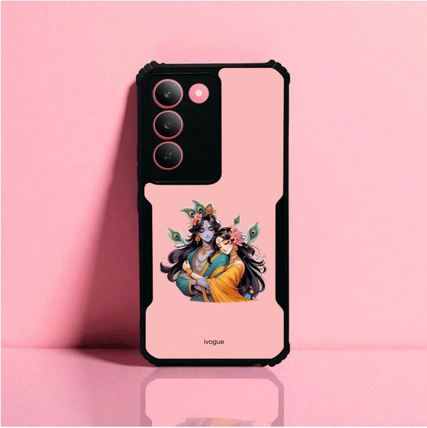Radha Krishna Bliss Mobile Cover For REALME P3X